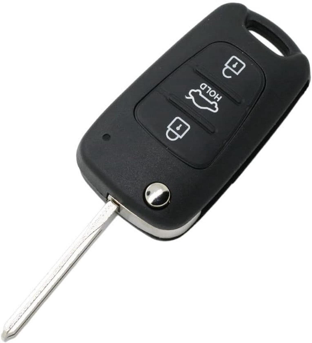 Sleutel Shell Compatibel met KIA Rondo Sportage Soul Rio 3 Knop Keyless Entry Flip Afstandsbediening Sleutel Case Fob SS161C