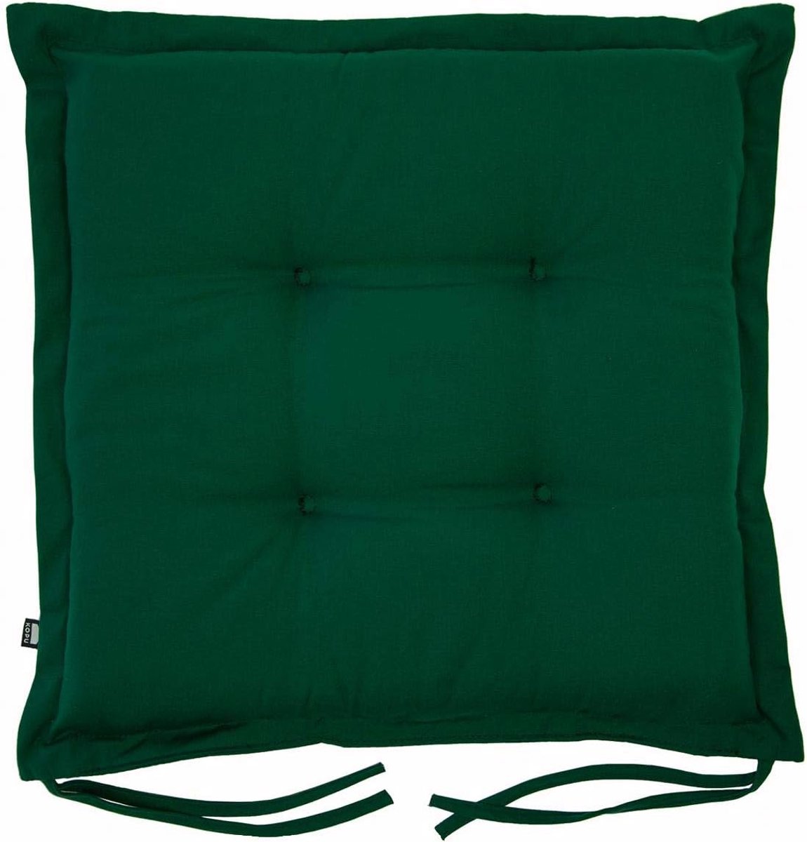 Tuinkussen 50 x 50 cm - Dralon - Prisma Forest Green - Extra comfort door stevige foam - SnelShoppen