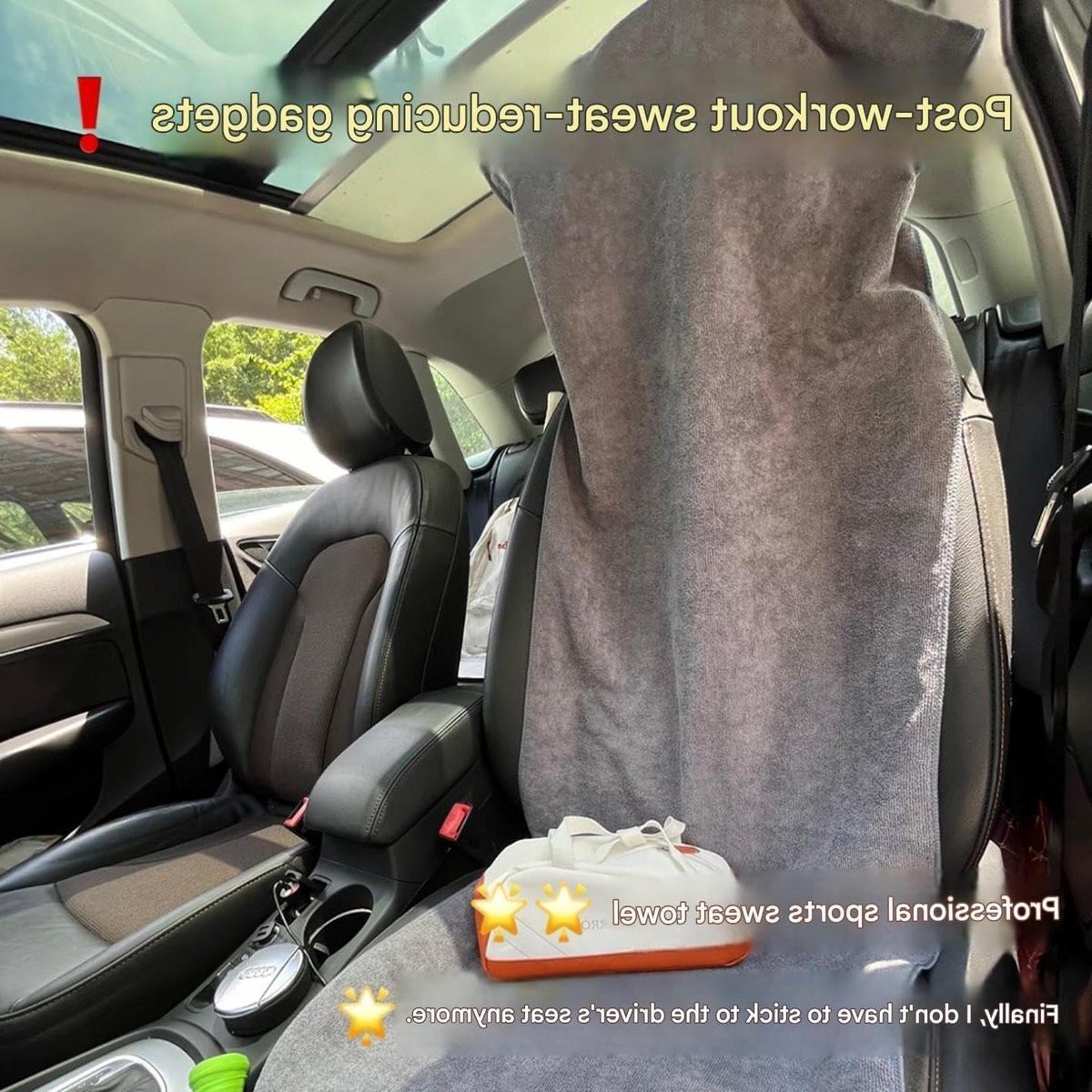 Autostoel Handdoek - Stoelbeschermer Zitting - Bescherming Autostoel - Speciaal op maat gemaakt - 1 stuk - normal