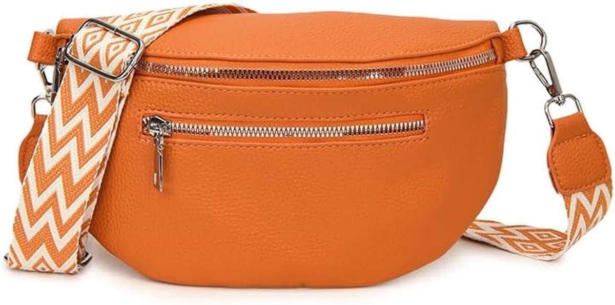 Schoudertas dames 25 x 16 x 8 cm - geometrisch ontwerp - veelzijdige schouderband - ideaal voor leisure reizen - SnelShoppen