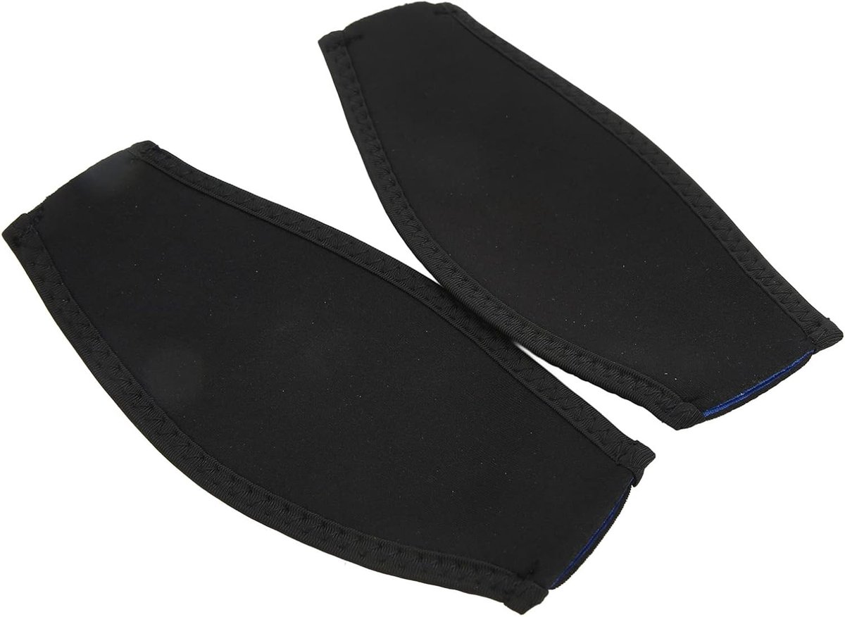 Neopreen Maskerriemhoes, Duikwikkelriem, 2 Stks Zwarte Stabiliserende Veiligheidsbescherming Duikwikkelriem voor Mannen Vrouwen