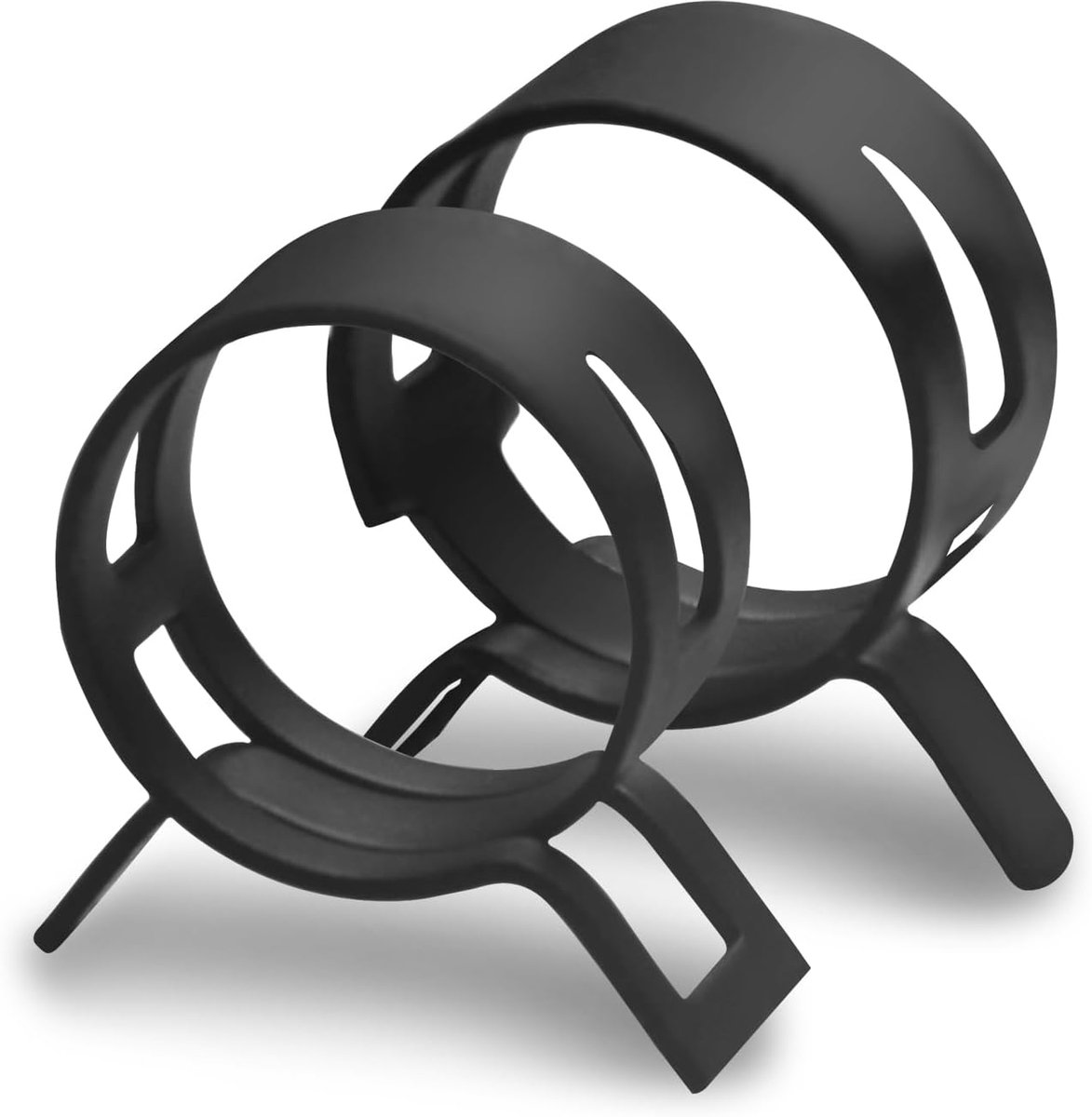 brandstofleiding, slangklemmen, 16 mm, veerbandklemmen, benzineslangklemmen, zwart, slangklem voor waterleidingen, luchtslangen, siliconen slangen, 30 stuks