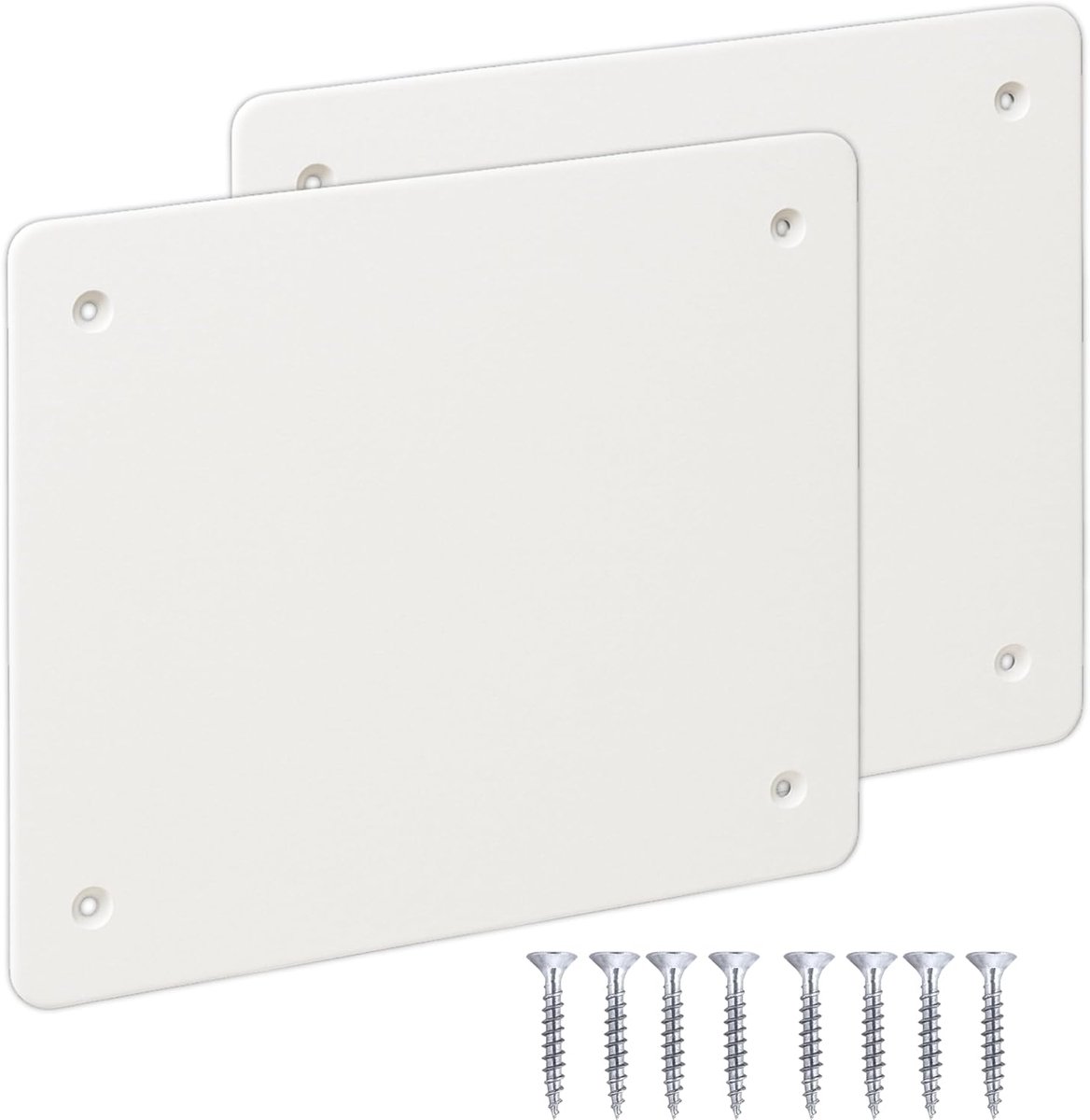 2 deksels voor aftakkast, afdekking voor elektrische box voor buiten, afdekking van de elektrische schakelkast, verkrijgbaar in meerdere maten (153 x 98 mm)