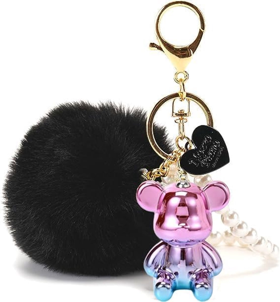 Dames en heren, sleutelhanger, armband, autosleutelhanger met kwast, kerstcadeaus voor vrouwen, pols, sleutelketting voor dames