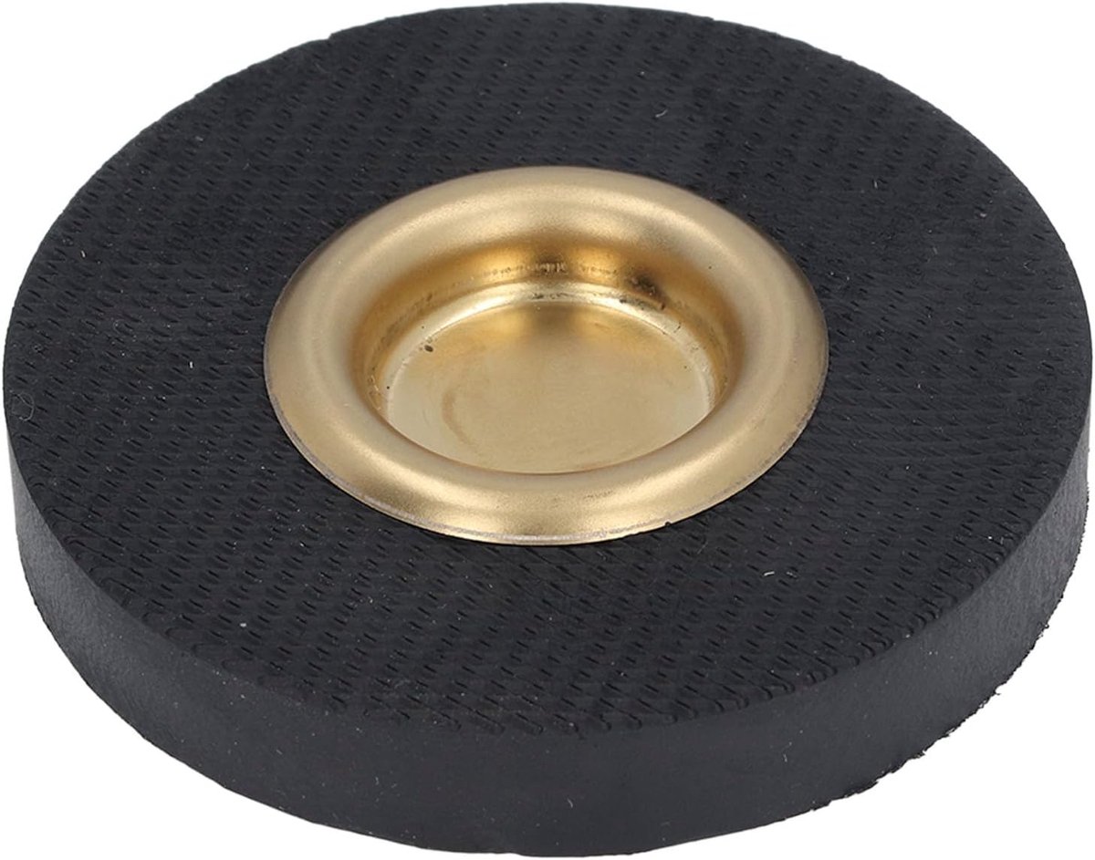 Anti Slip Pad Secure Fixation Messing Rubber Ronde Vloerbescherming Endpin Rest Houder voor Performance Practice Muzikanten