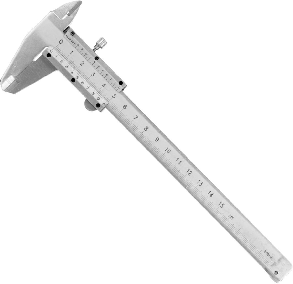 0-150mm / 0.02mm Hoge Nauwkeurigheid Koolstofstaal Metalen Schuifmaat Micrometer Gauge Meetinstrument