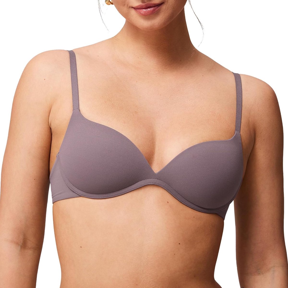 Beha's zonder beugel met liftend effect | Kleine buste, voorgevormde cups, T-shirt-bh, 32AA-38A