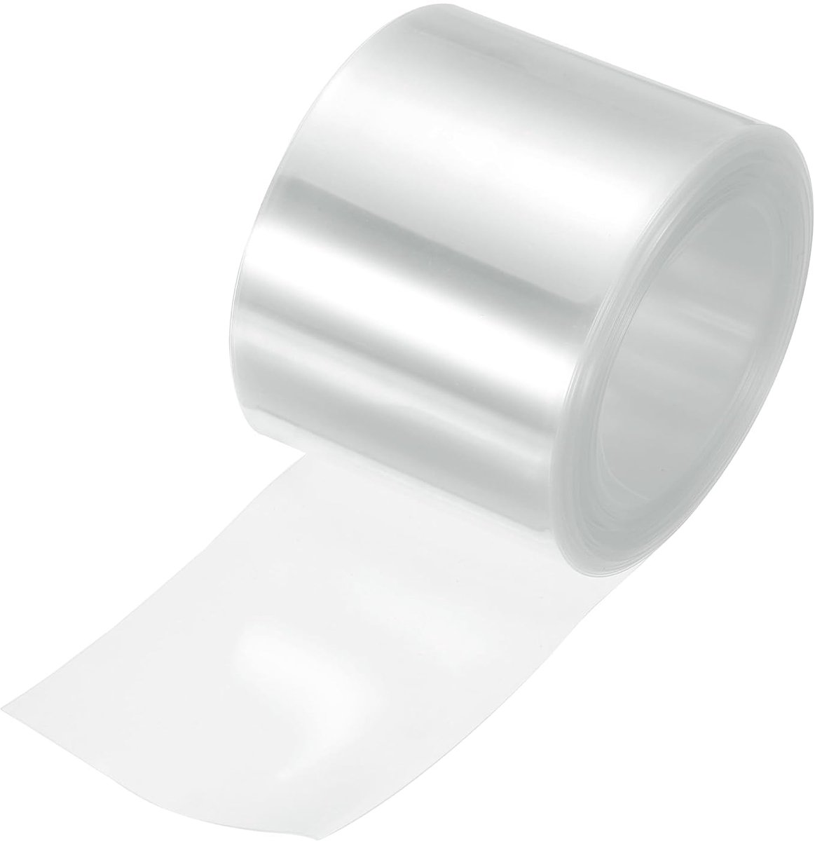 5,5m lengte PVC krimpkous 31mm diameter, 50mm platte breedte isolatieslang, waterdicht beschermende kous, krimpverhouding 2:1 krimpkousen voor accu batterijen set, helder