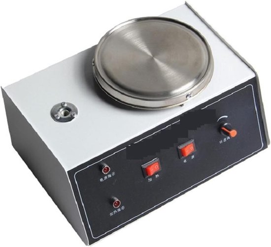 Magnetische Roerder - Verwarmer Agitator - Laboratorium Werk - Stabiele Temperatuurregeling - 24x17x14cm - Wit — afbeelding 3