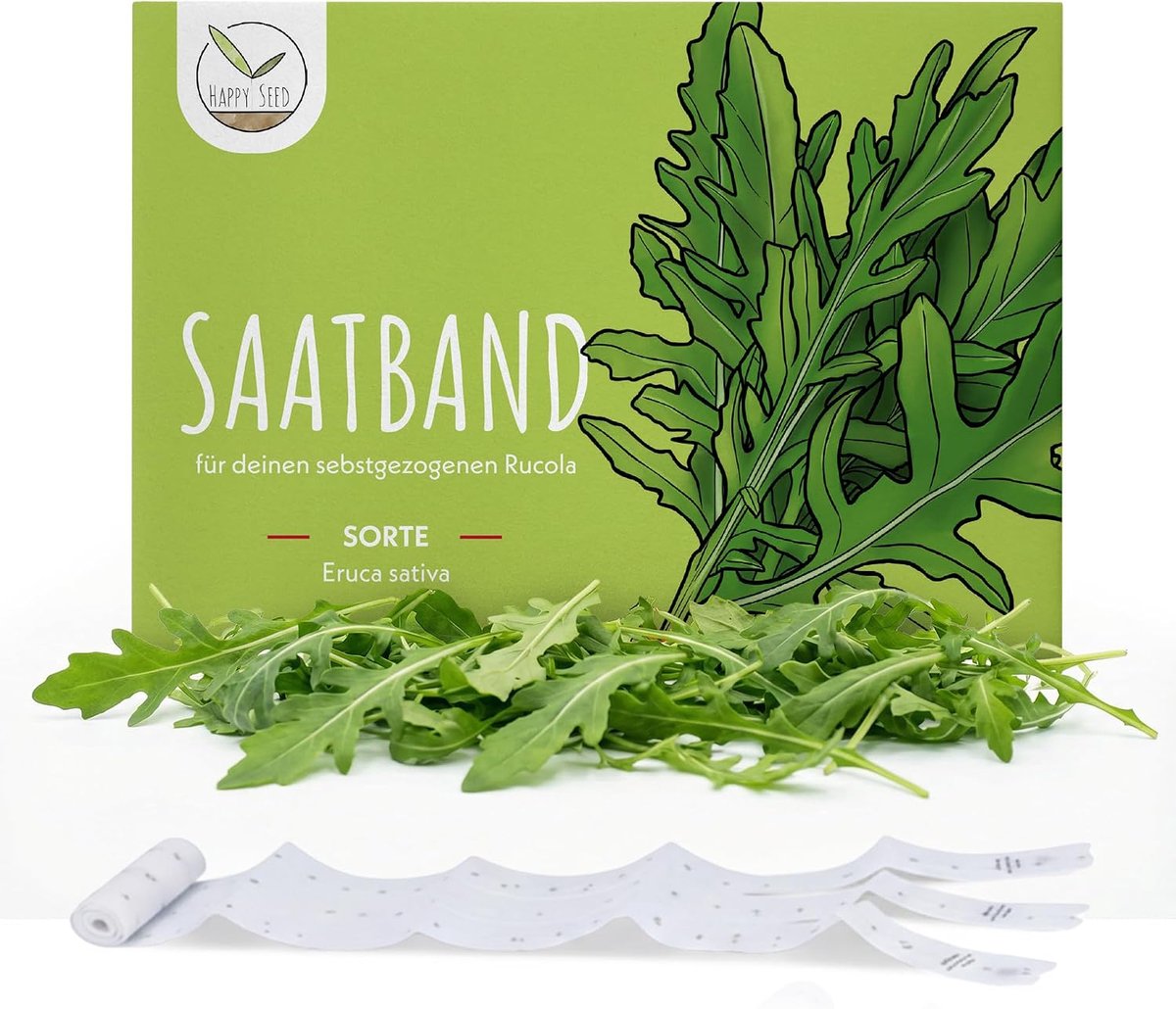 Rucola zaden 5 m - Aromatische, nootachtige rucola - Ideaal voor balkon en moestuin - ShopVlot