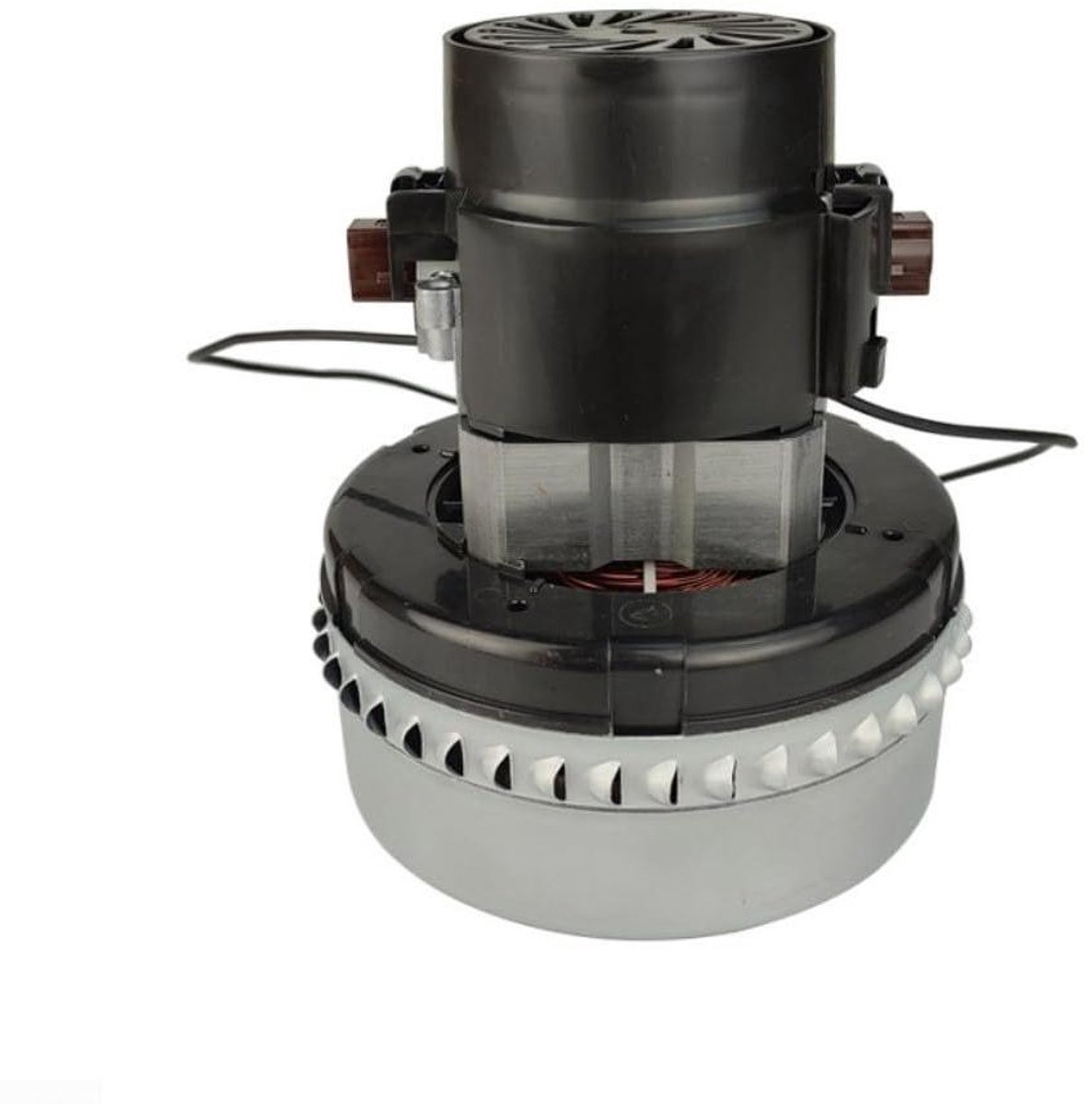 Stofzuiger Motor - Motor Vervanging - Krachtige Zuigkracht - Dubbele Schakelaar - 1500 W - Zilver