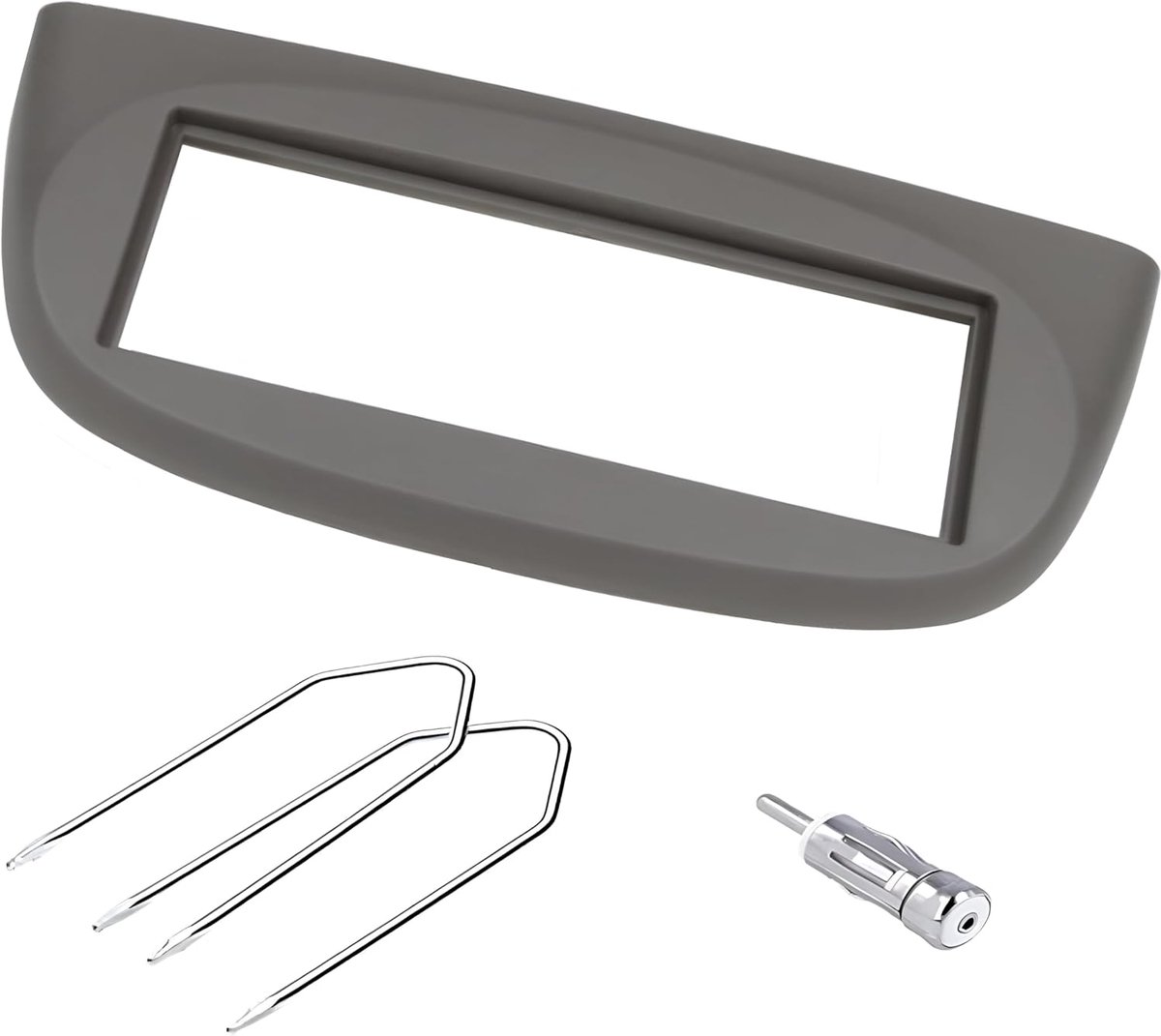 1 DIN Radiopaneel Frame Autoradio, Antenne Adapter, Demontage Sleutels ondersteuning voor Renault Twingo/Wind 2 II