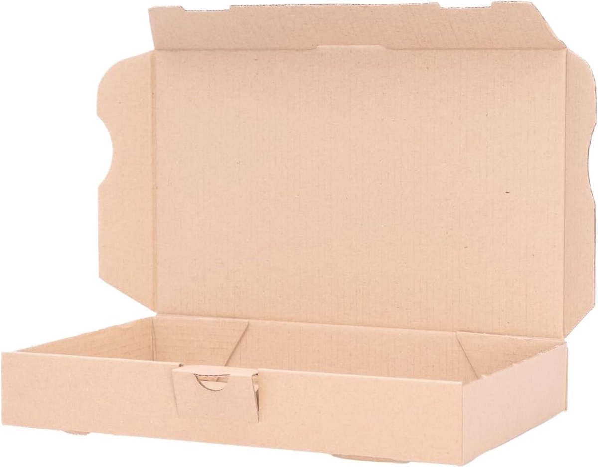 Verpacking Maxibriefdozen 180 x 100 x 30 mm Maxibrief MB-0 bruin verzending post vouwdoos (binnenmaat 176 x 96 x 27 mm) verzenddoos boekenzending (400 stuks)