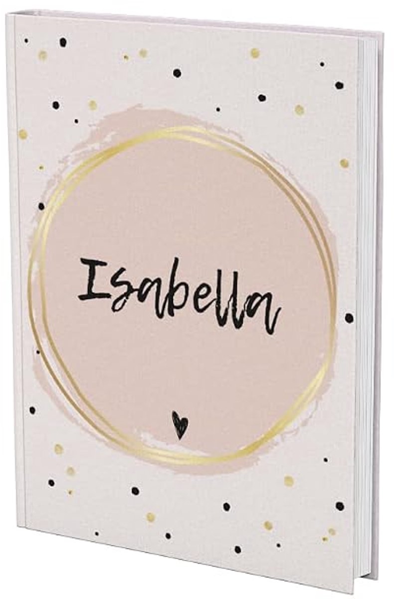 Notizbuch: Personalisiertes Buch für Isabella. Auch als Tagebuch oder Schreibheft geeignet. Als Geschenk für alle Frauen oder Mädchen perfekt.