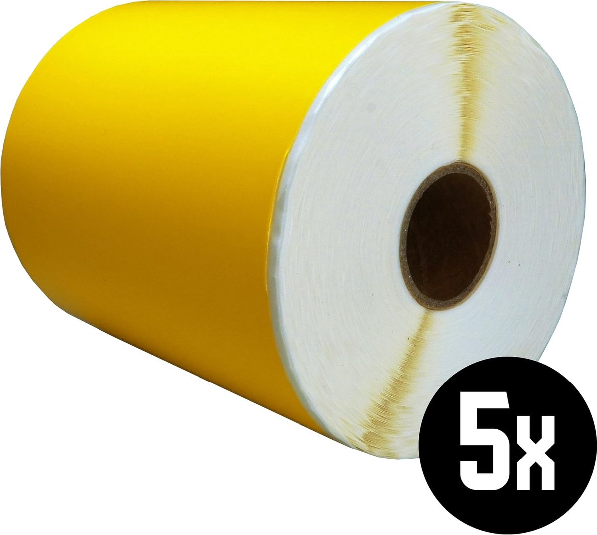 Zebra Etiketten 102x152mm - Geel - Permanent - Geschikt voor verzendlabels - SnelShoppen