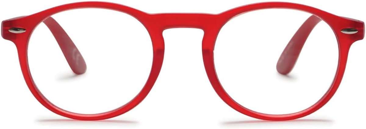 Ronde Leesbril Dames Heren Retro Nerdbril Leeshulp Zichthulp Veerscharnieren Volledige Rand Bril Anti-vermoeidheid Bril met Sterkte 0.0 1.0 1.5 2.0 2.5 3.0 3.5