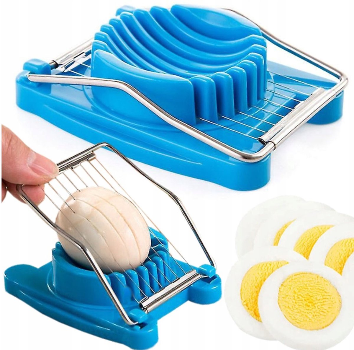 Eiersnijder - handmatige Keuken Snijder voor Perfecte Eieren