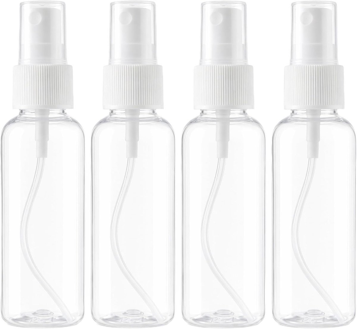 Atomizer-fles 50 ml - transparant - lekvrij - ideaal voor reizen en cosmetica - ShopVlot