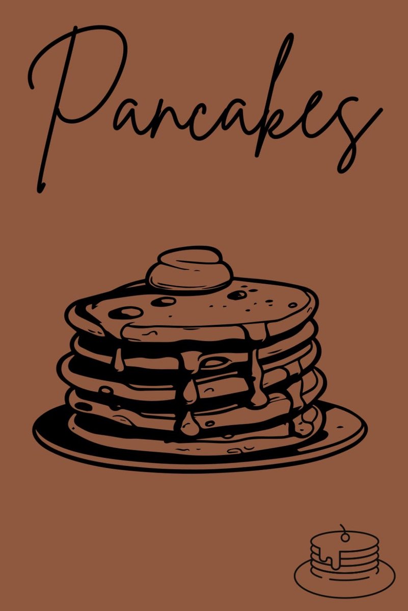 Pannenkoeken notitieboek - Creatieve ideeën - Herinneringen vastleggen - Perfect voor pannenkoekliefhebbers - ShopVlot