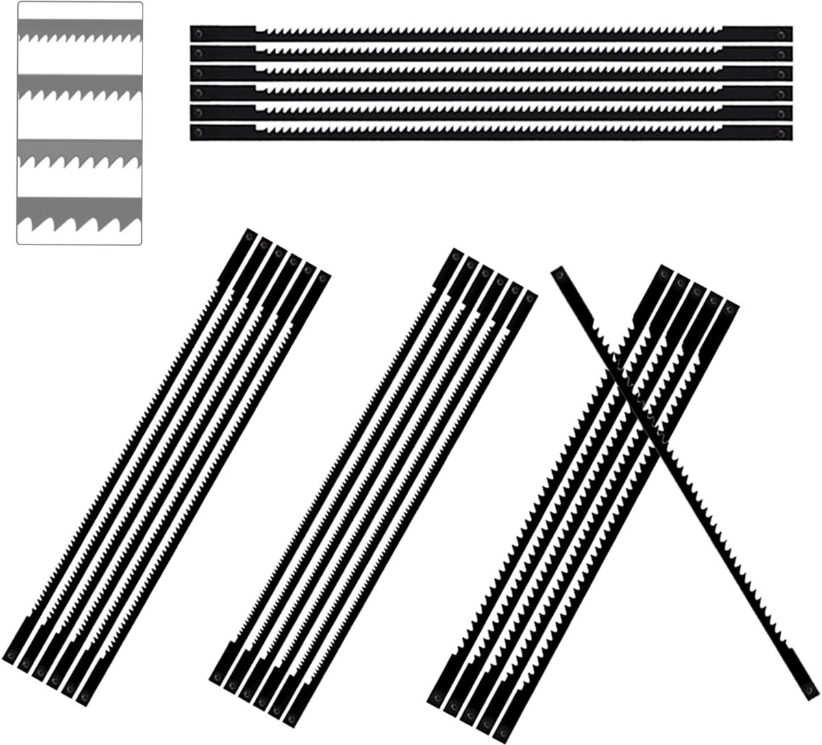 Jigsaw Blades 24 pcs 133mm - Houtbewerking - Diverse zaagformaten - Voor precisie en veelzijdigheid - ShopVlot