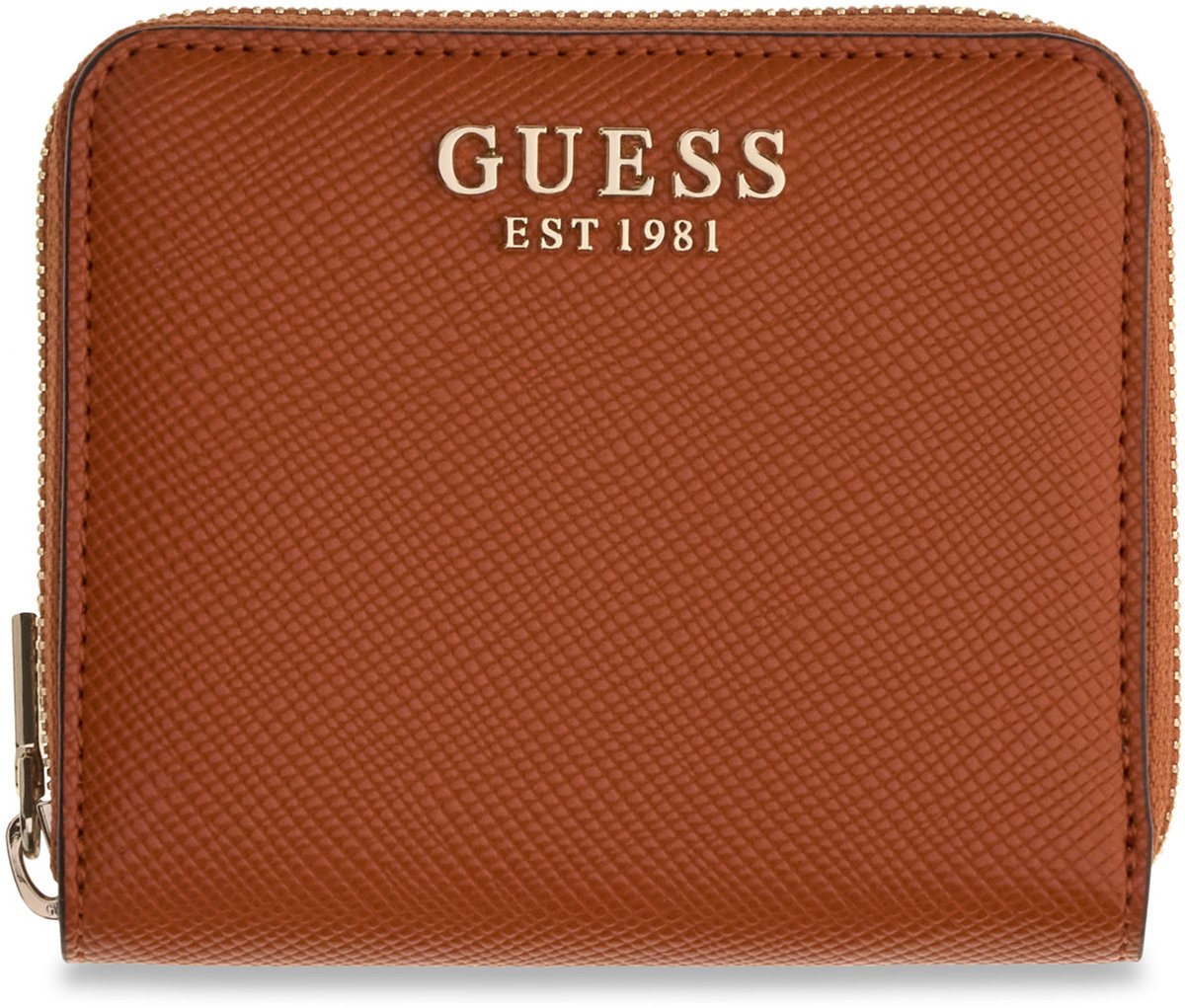 GUESS portemonnee Danielle SLG Zip Around Wallet Ginger oranje