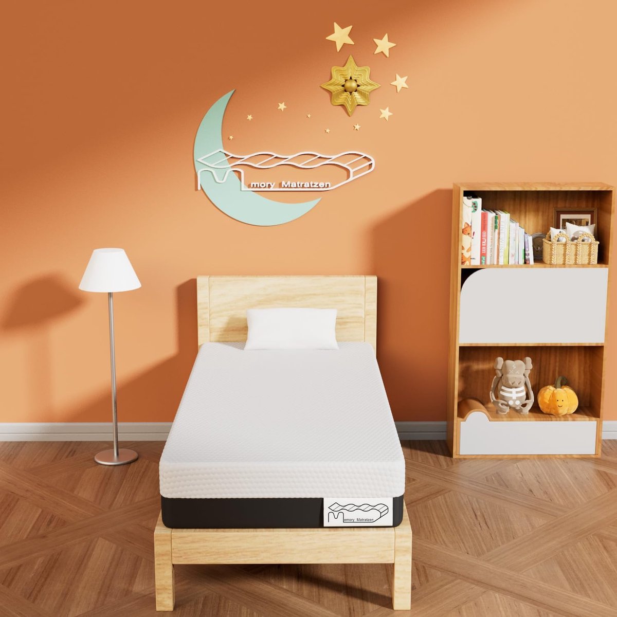 Matras 90 x 200 - 26 cm hoog - koudschuim - 7 comfortzones - ideaal voor studenten - ShopVlot