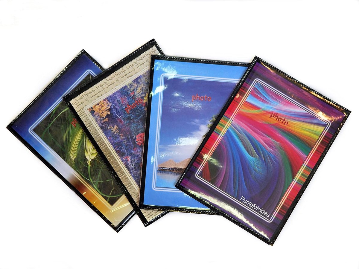 Fotoalbum set 10 stuks 11x16 cm - softcover - personaliseerbaar - voor 400 foto's - ShopVlot