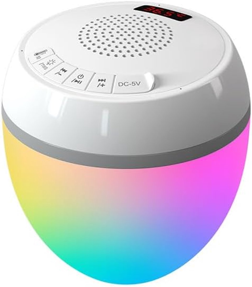 Drijvende Bluetooth zwembad speaker - Waterproof IP68 - LED verlichting - Ideaal voor zwembad en tuin - ShopVlot