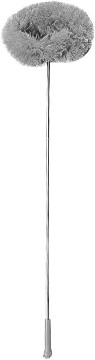 Plafondventilator Reiniger - Lange Stoffer - Hoog Stof Verwijderen - Verstelbare Lengte - Tot 115 cm - Grijs
