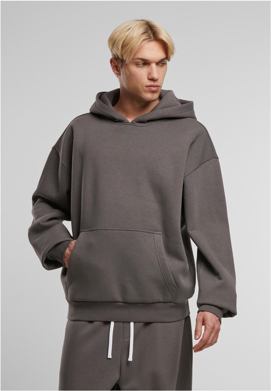 Urban Classics - Fluffy Oversized Hoodie/trui - XXL - Grijs