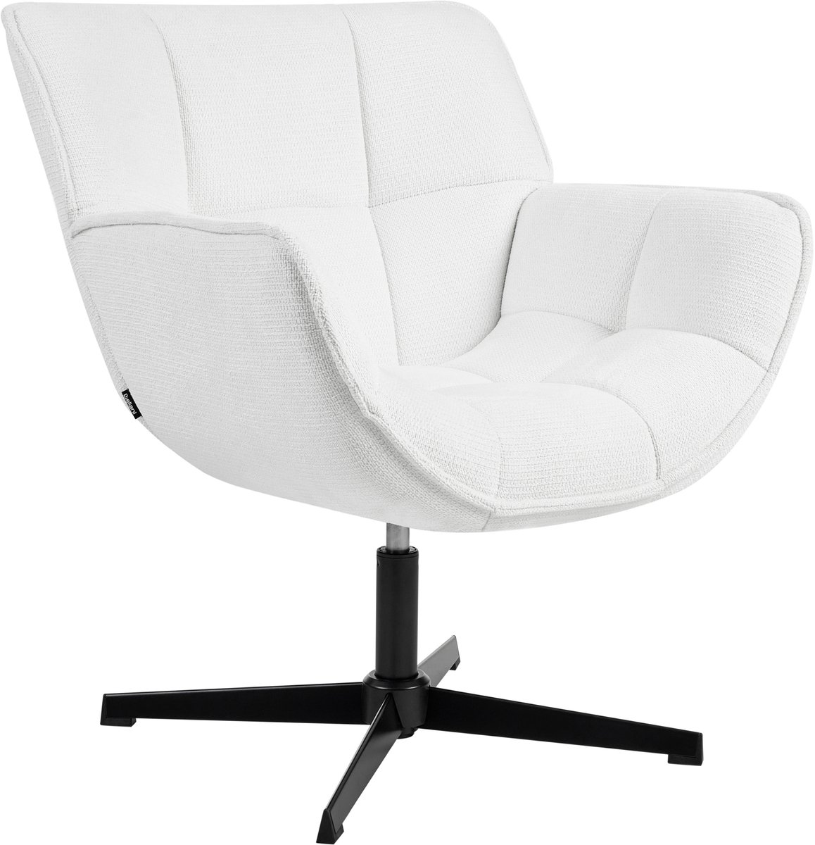 AUMA - Fauteuil - Wit - Polyester