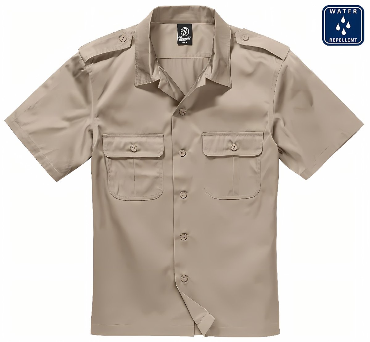 Brandit - US Overhemd - 2XL - Beige