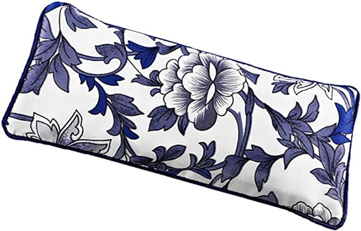 SnelShoppen - Yoga Oogkussen voor Ontspanning en Stressverlichting, Zacht Lavendel Linseed Zijden Kussen, Perfect voor Meditatie en Slaap, 22x12 cm