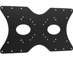 SnelShoppen - VESA Adapter voor 32-55 inch TV, Universele TV Beugel Adapterplaat, Compatibel met VESA 50x50mm tot 400x200mm, Tot 30kg, Zwart, Ideaal v