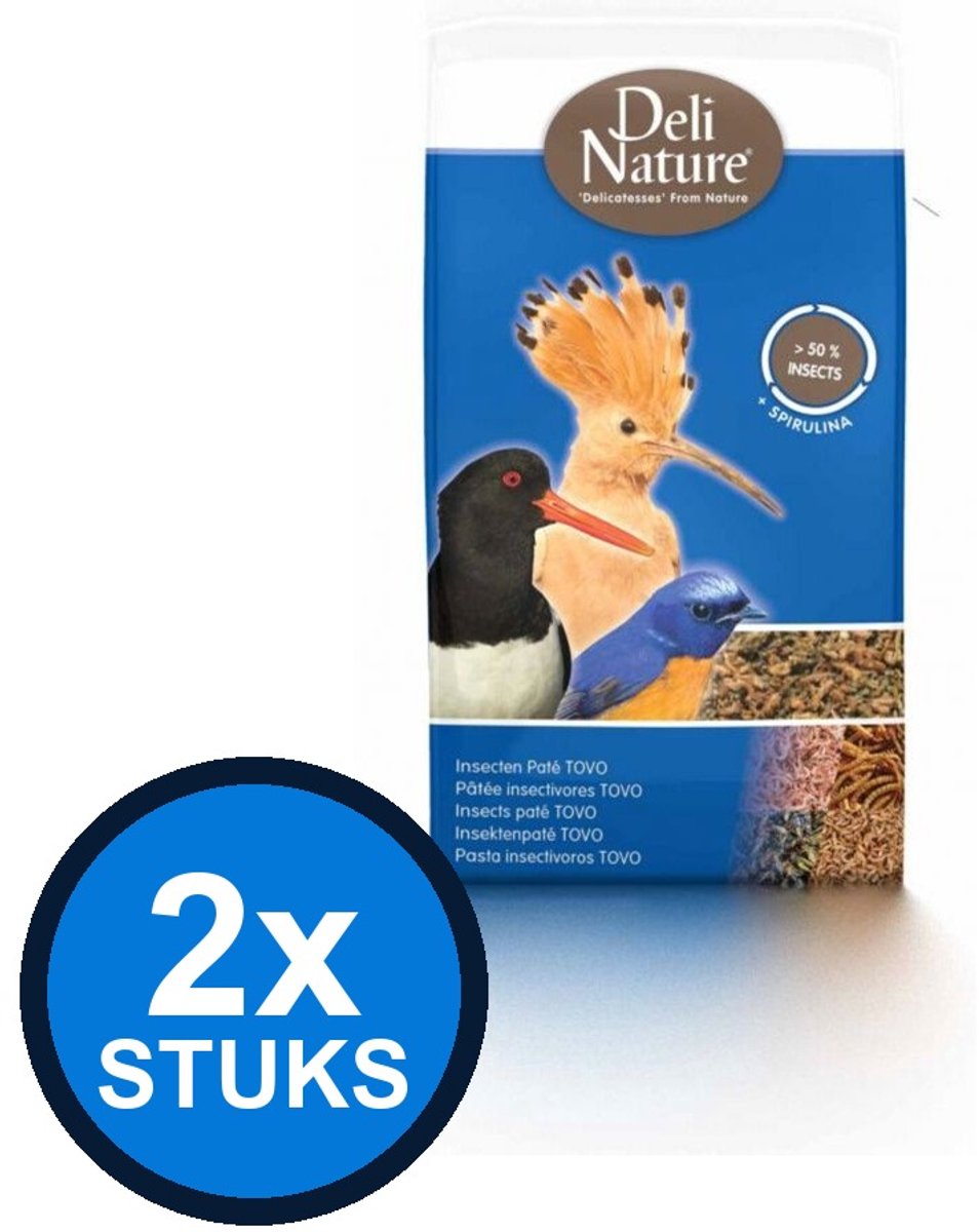 2x Deli Nature - Insecten paté tovo 6kg