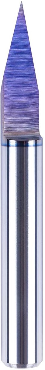 SnelShoppen - Engraving Cutter 6mm Shank 30° V Groove Cutter - Houtbewerking, 0.2mm Punt, VHM Graveren, 2D/3D CNC Frees Bit voor Creatieve Projecten