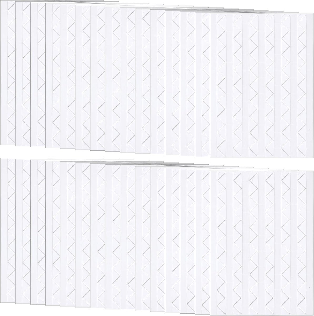 Zelfklevende fotohoeken voor het inplakken van foto's, verzamelalbums en dagboeken - 3060 stuks, wit, 14,5 x 10,5 cm, ideaal voor creatief gebruik en scrapbooken