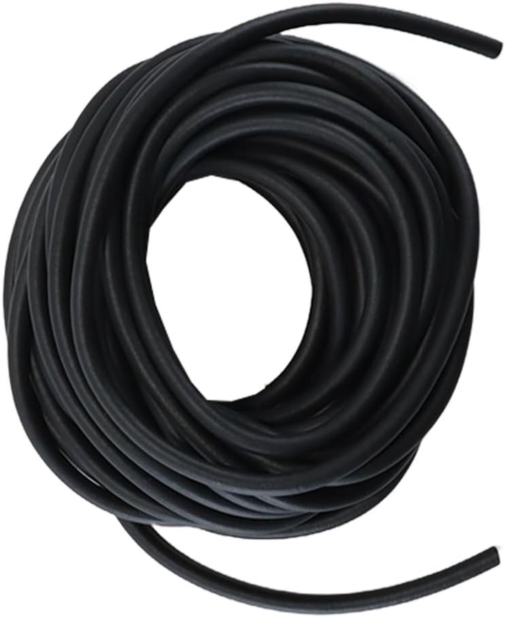Ronde afdichtkoord van 10 m, diameter 6 mm, EPDM vulprofiel voor deuren en ramen, waterdicht en isolerend