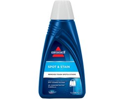 BISSELL Formule Spot & Stain - Produit nettoyage des Taches - Pour vos Étoffes d’Ameublement, Tapis et Moquette - 1 Litre - Formule Nettoyante - À Utiliser Avec Spotclean/Spotclean Pro - Parfum Frais - 1084N