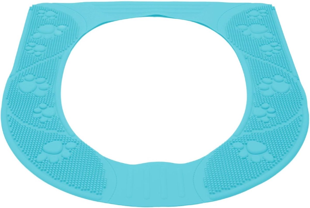 Toiletkussen Siliconen - Toiletzittinghoes Antislip - Comfort Verhogend - Milieuvriendelijk Materiaal - 40 x 35 cm - Grijs