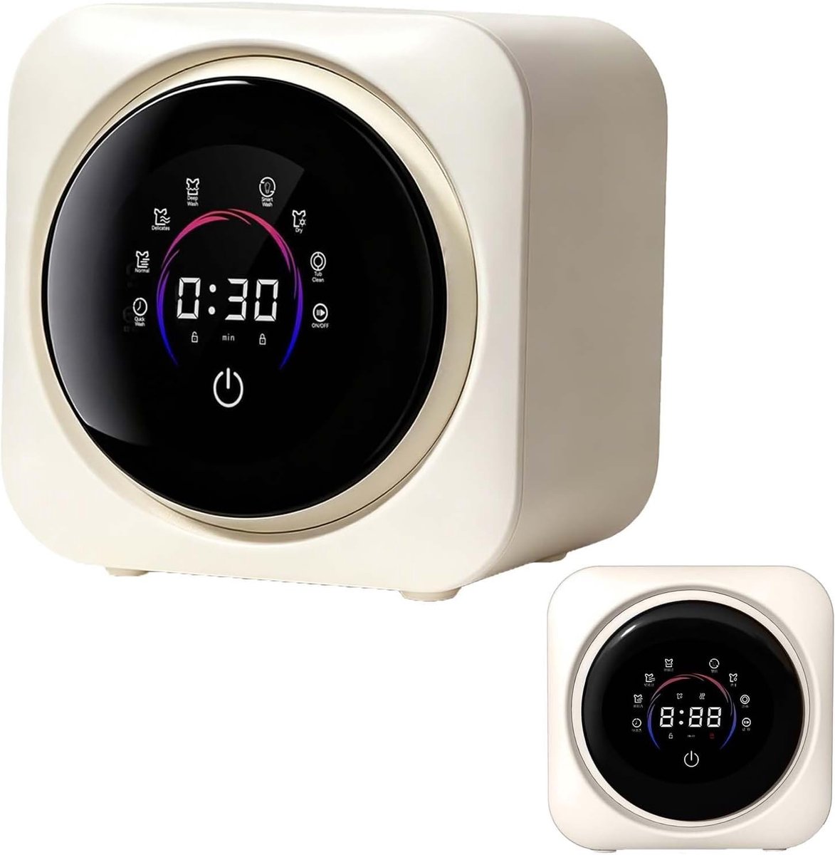 Mini Wasmachine Droger Compacte Wasmachine Draagbare Wasmachine Kleine Kleding Wassen Snel Wassen Drogen 1 Uur