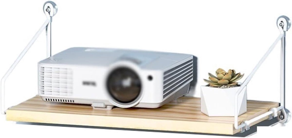 Projector Bevestiging - Projector Rek - Entertainment Thuis - Punch-Free Muurmontage - 31.4 x 7.8 inch - Rood