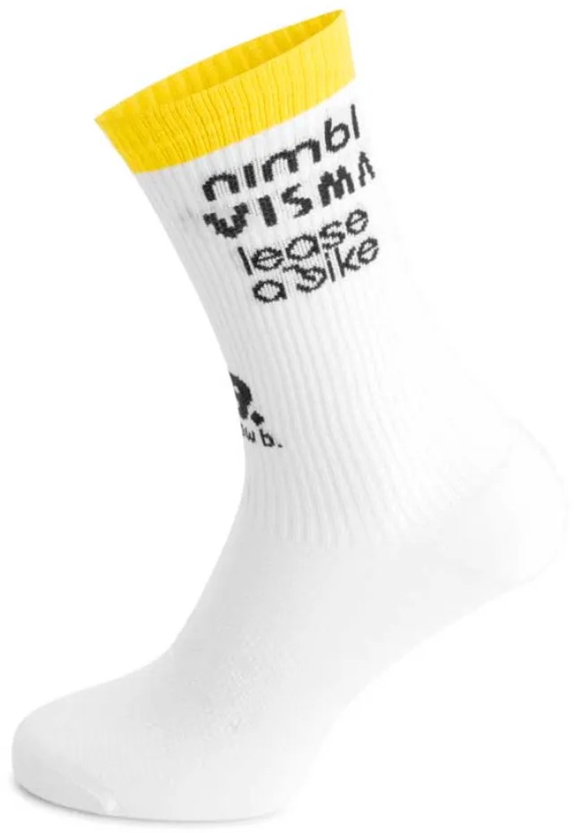 Tvl Team Visma Lease A Bike Tdf26 Replica Sokken Wit EU 37-39