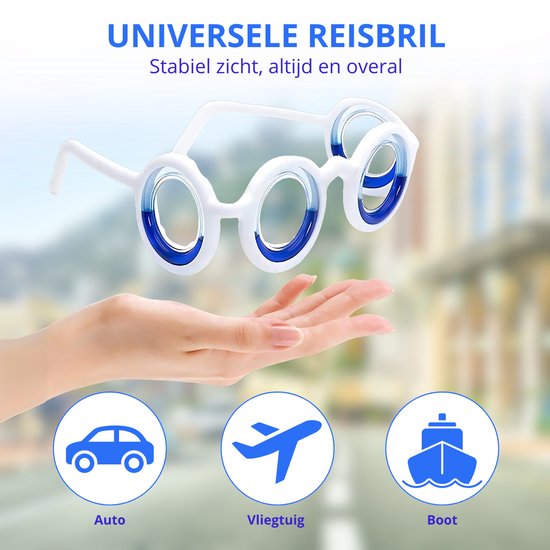 Prostec® Wagenziekte Bril - Anti-motion Bril - Wagenziekte Bandjes - Voor Kinderen & Volwassenen van Pro+ — afbeelding 5