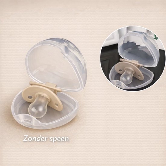 @ Lu’s Today® - Basic Baby Essentials - Speenhouder - Speendoosje - Bewaardoosjes - Transparant - 2‑Pack - Hygiënische Opbergdoosjes voor Fopspenen van at-lus-today — afbeelding 3