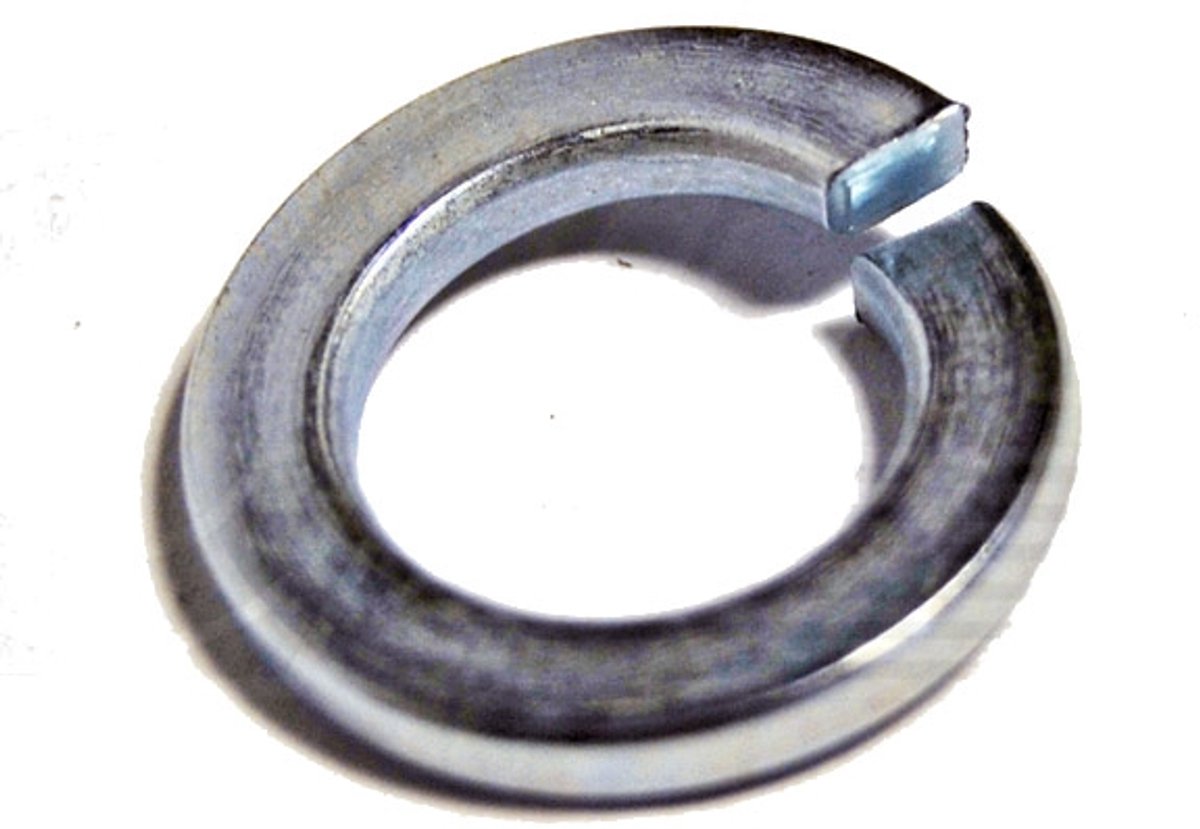 Azmet - Veerring Verzinkt - DIN 127 - 22mm - Staal
