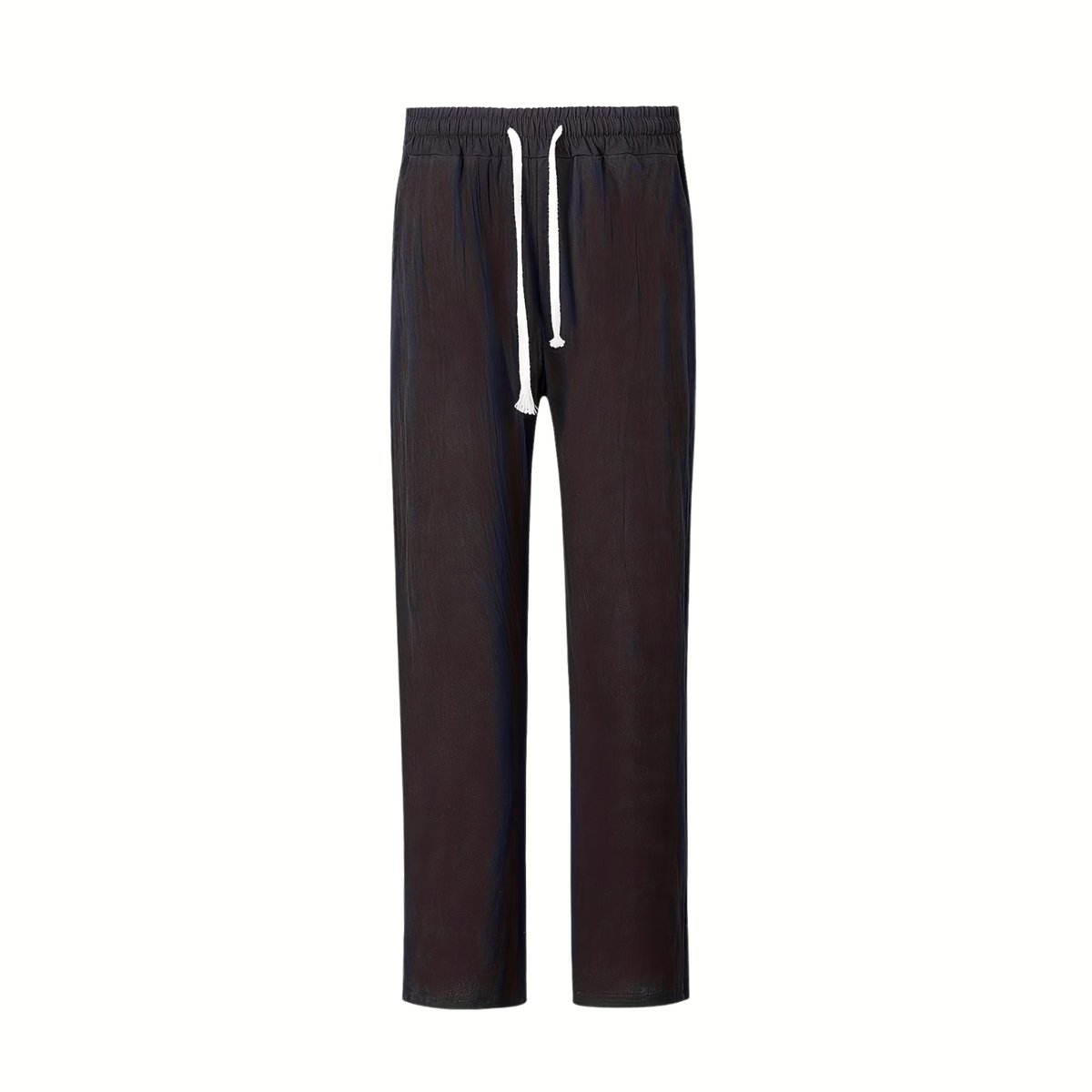Currero Linnen Broek Heren - Zomerbroek - Volwassenen - Lange Broek - Pantalon - Strandbroek - Zomer - Ibiza Stijl - Zwart XXXL