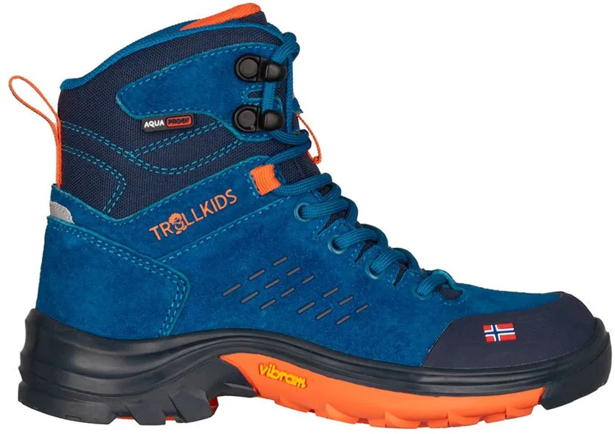 Trollkids Trollsteinen Xt Wandelschoenen Oranje,Blauw EU 39 Kinderen