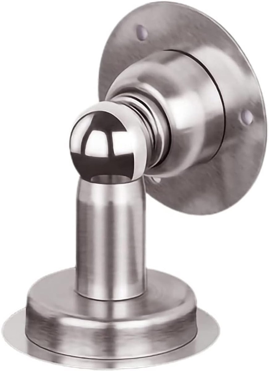 Roestvrijstalen Deurstopper - Deurhouder Magnetisch - Deur Open Houden - Sterk Magneet Effect - 10 x 10 x 10 mm