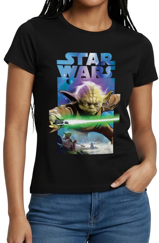Star Wars Meester Yoda T-Shirt Dames
